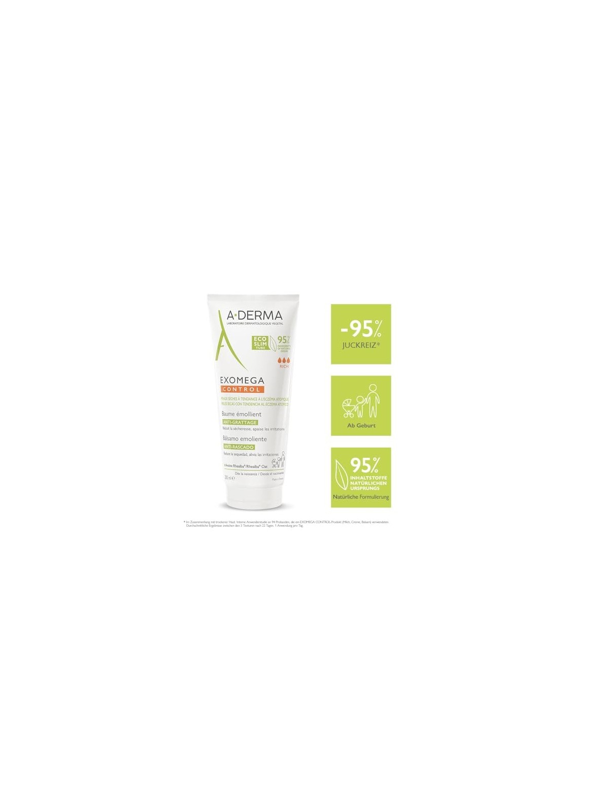 A-Derma Exomega Control Emollient Balm 200ml