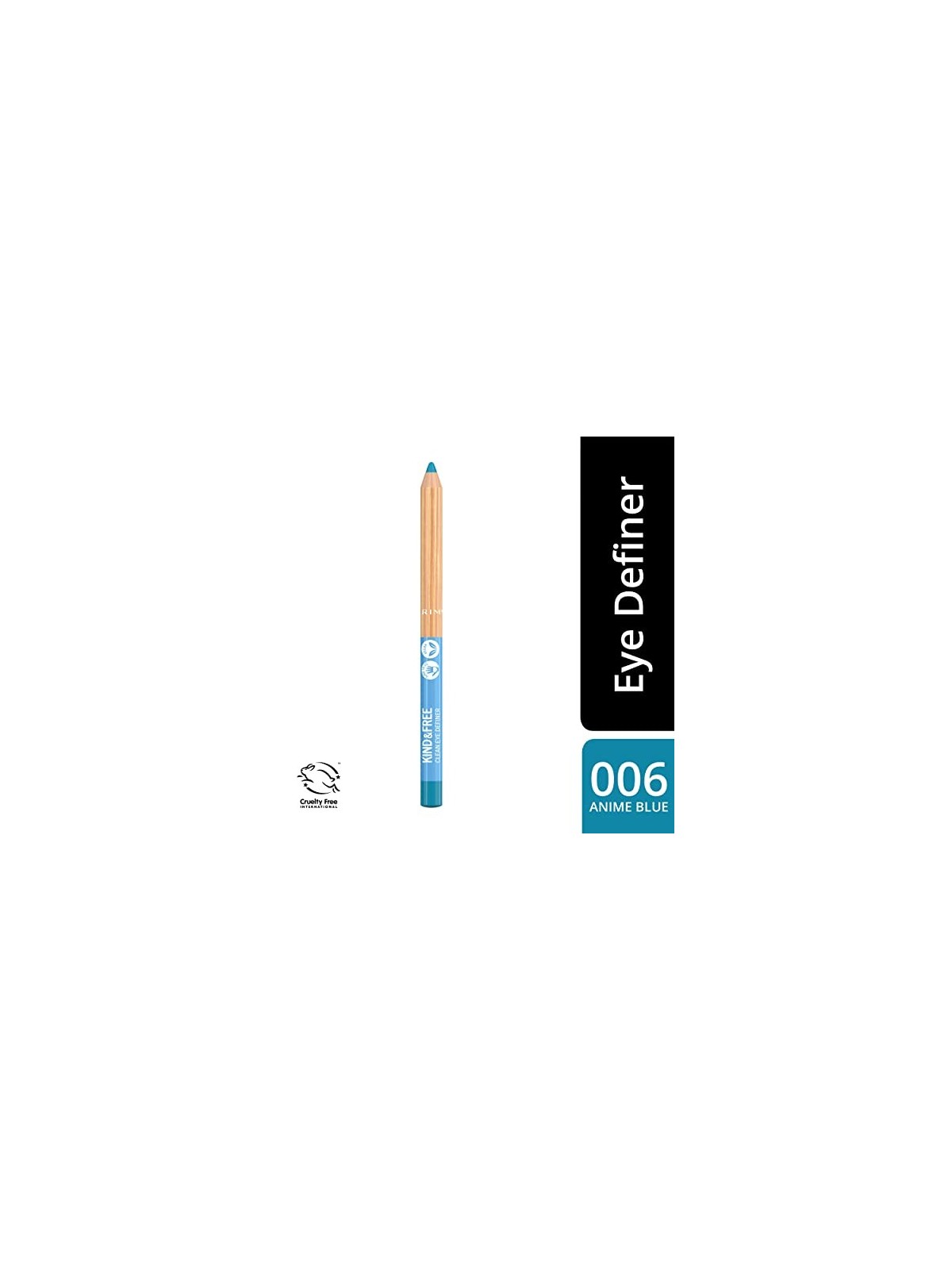 Matita per occhi Rimmel Kind & Free Clean 11 g 006 Anime Blue