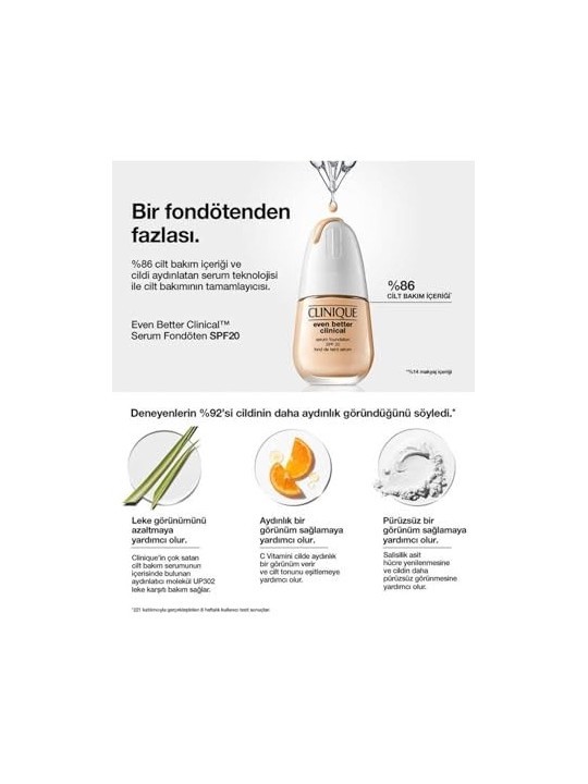 Clinique EVEN BETTER CLINICAL SPF20 Foundation 30-biscuit Unisex