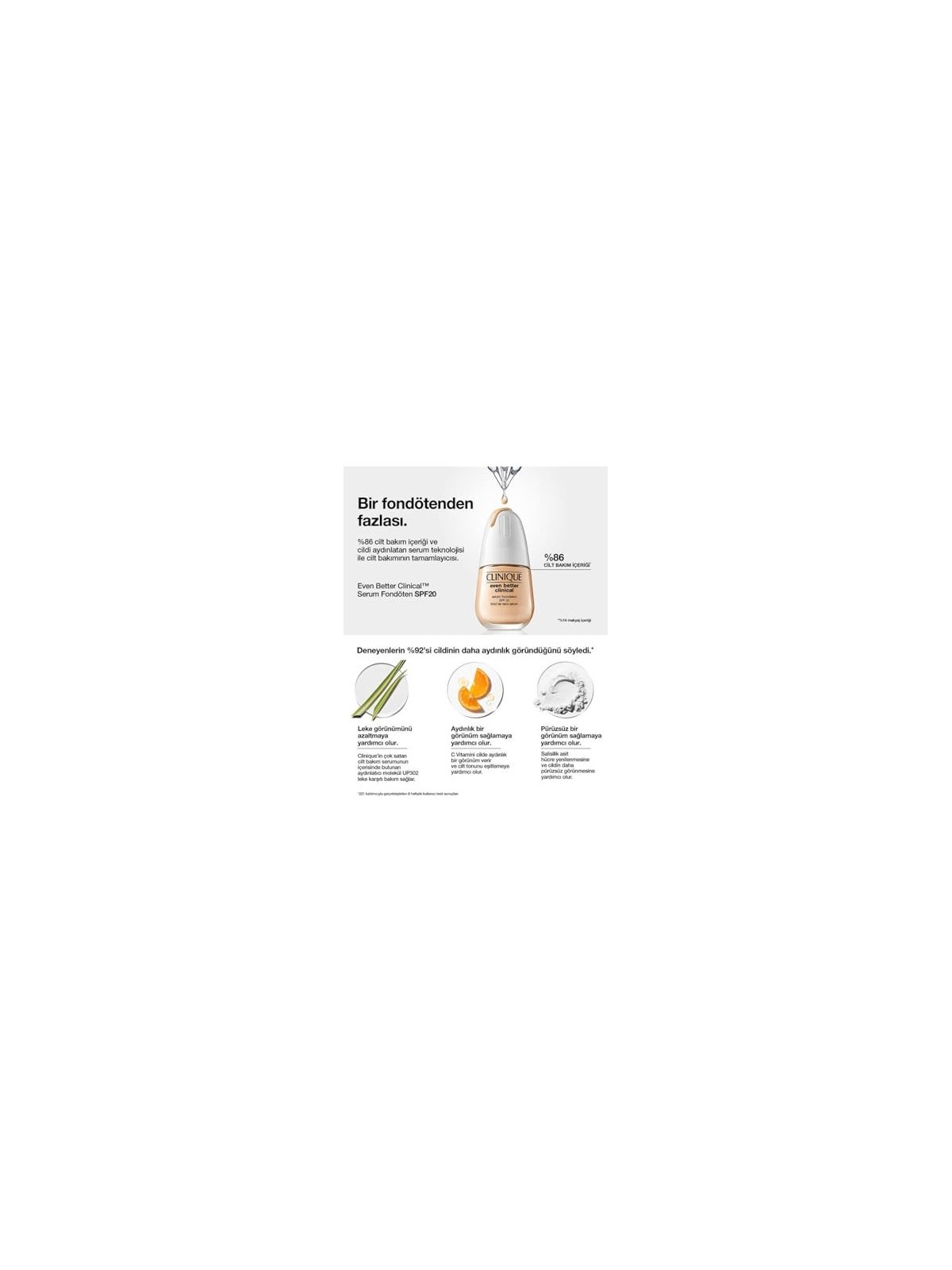 Clinique EVEN BETTER CLINICAL SPF20 Foundation 30-biscuit Unisex