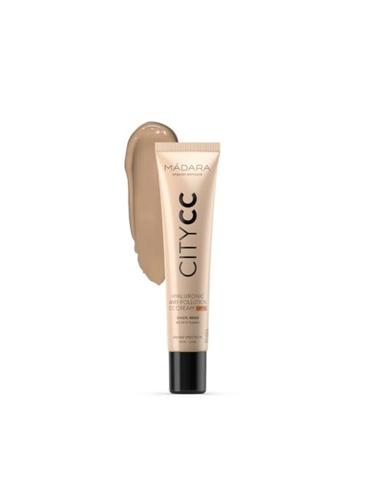 Crema CC Anti-Inquinamento con Acido Ialuronico SPF15 Beige 40ml Unisex