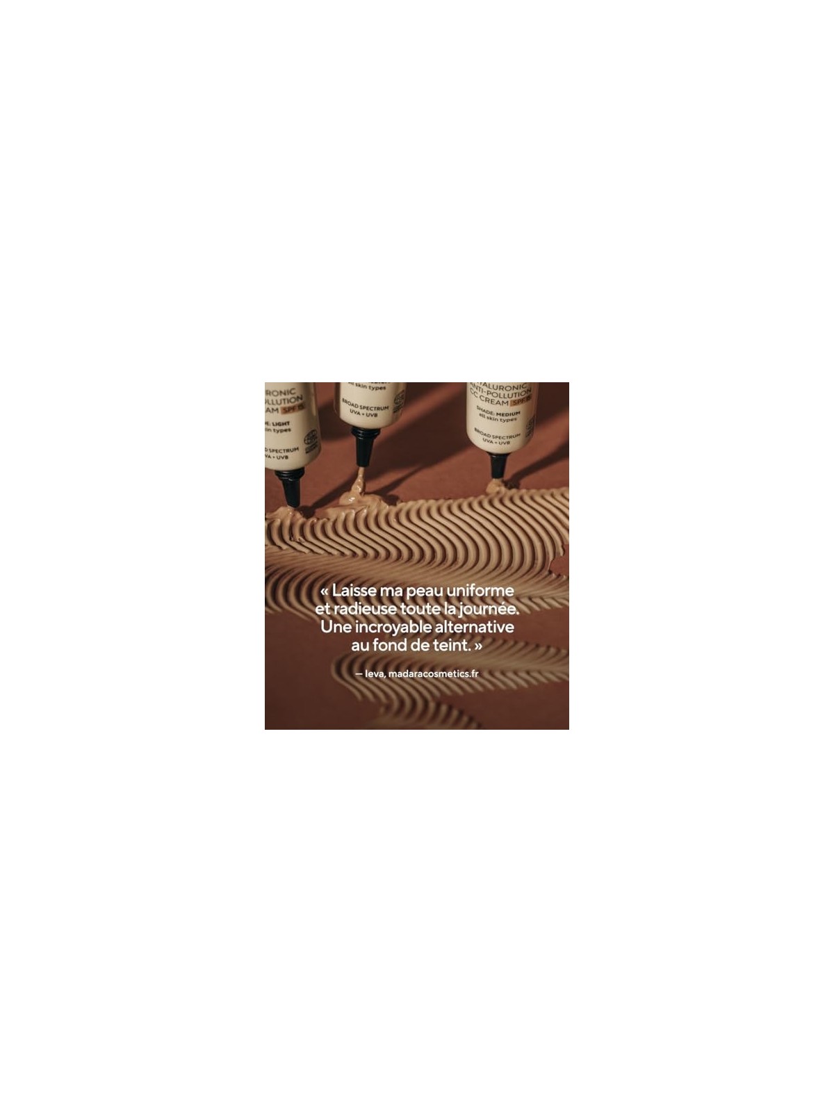 Crema CC Anti-Inquinamento con Acido Ialuronico SPF15 Beige 40ml Unisex