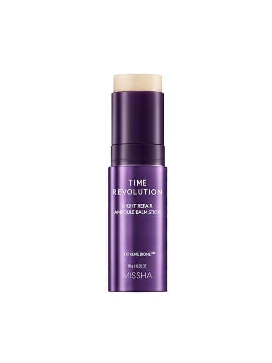 Missha Time Revolution Night Repair Ampoule Balm Stick Siero antirughe in stick donna 100g