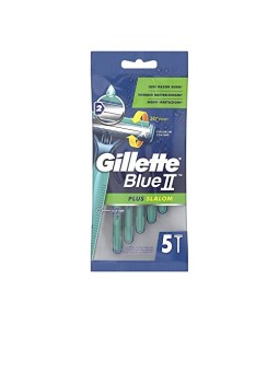 Gillette BLUE II PLUS SLALOM lametta da barba usa e getta 5 unit uomo