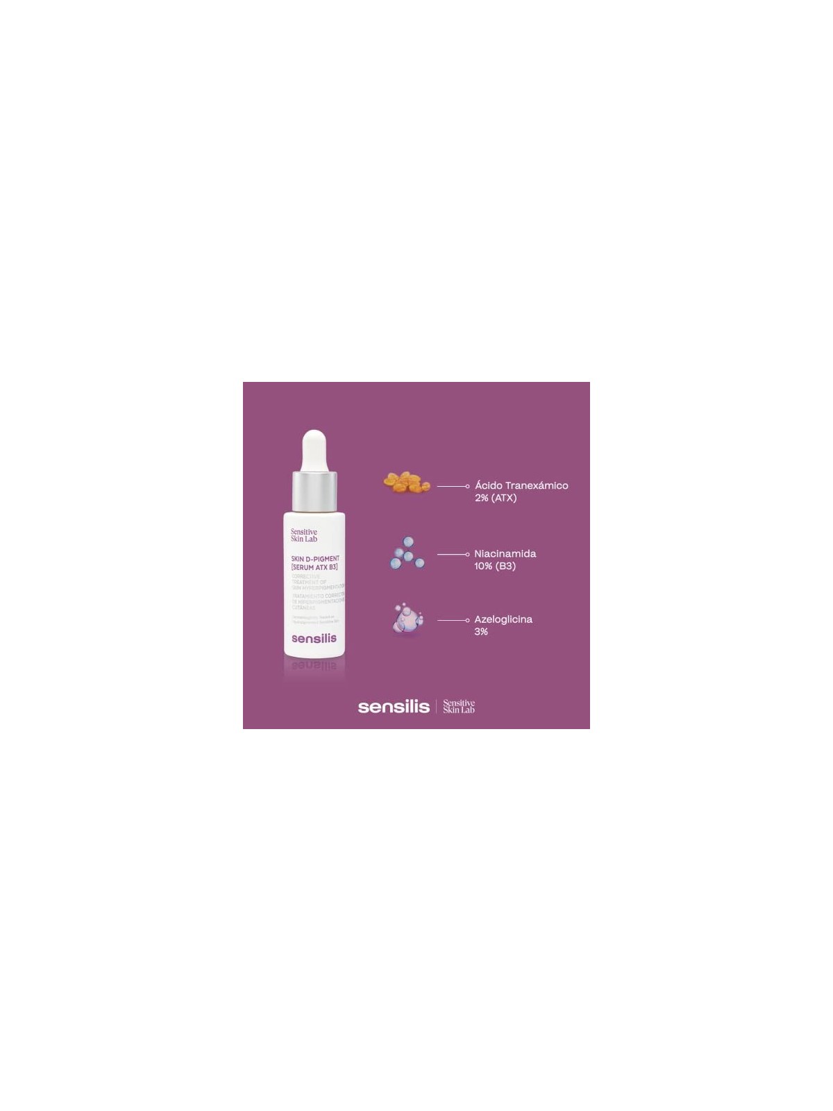 Sensilis SKIN DPIGMENT SERUM ATX B3 trattamento correttivo 30ml unisex