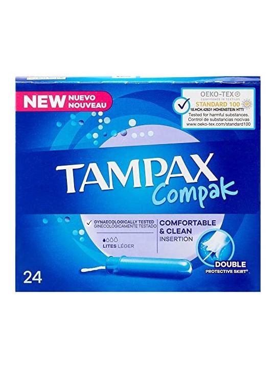 Tampax TAMPAX COMPAK tampone lites 24 unit donna