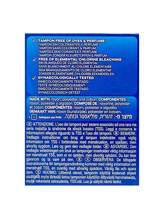 Tampax TAMPAX COMPAK tampone lites 24 unit donna