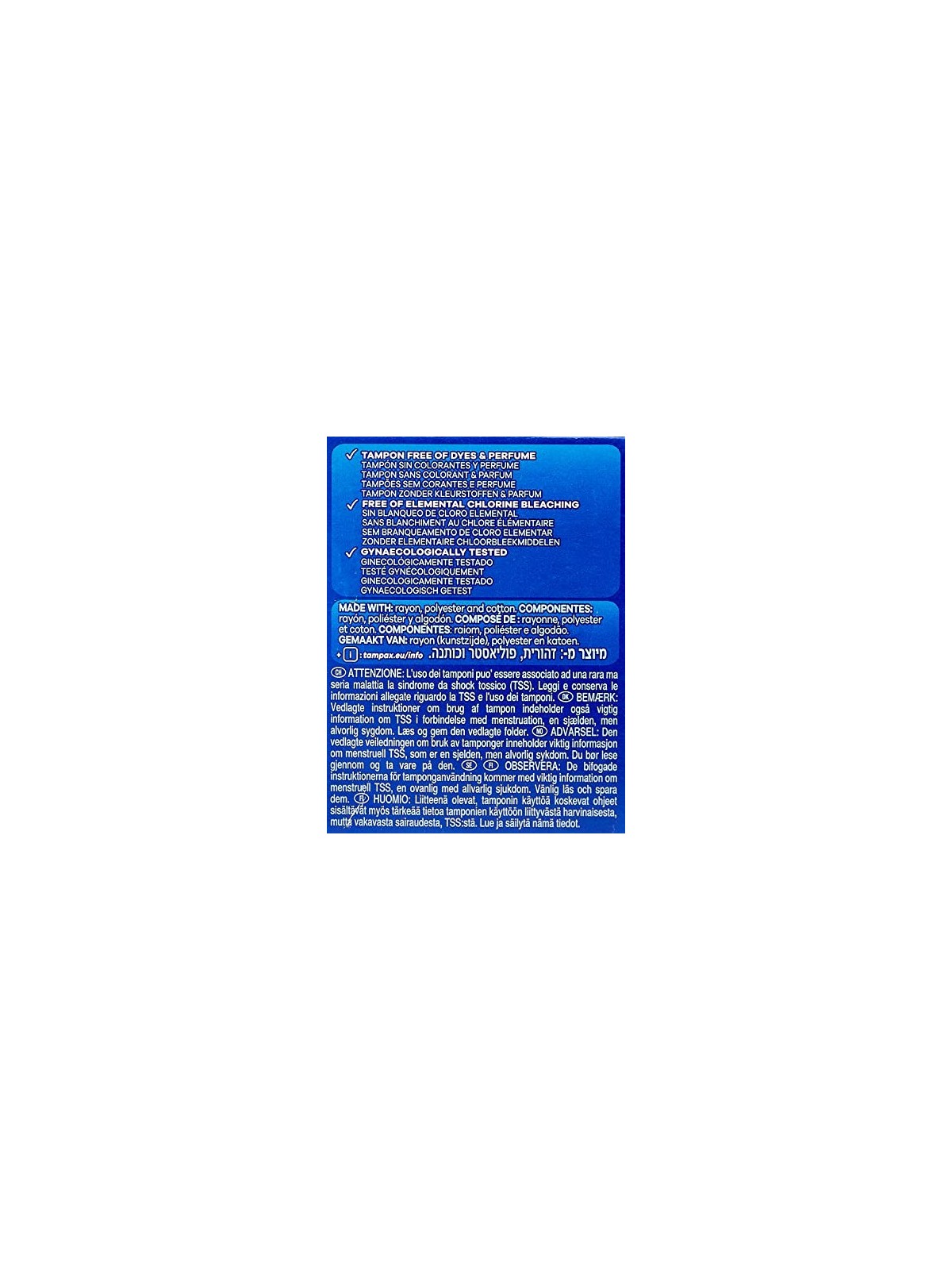 Tampax TAMPAX COMPAK tampone lites 24 unit donna