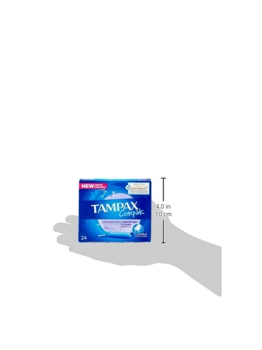 Tampax TAMPAX COMPAK tampone lites 24 unit donna
