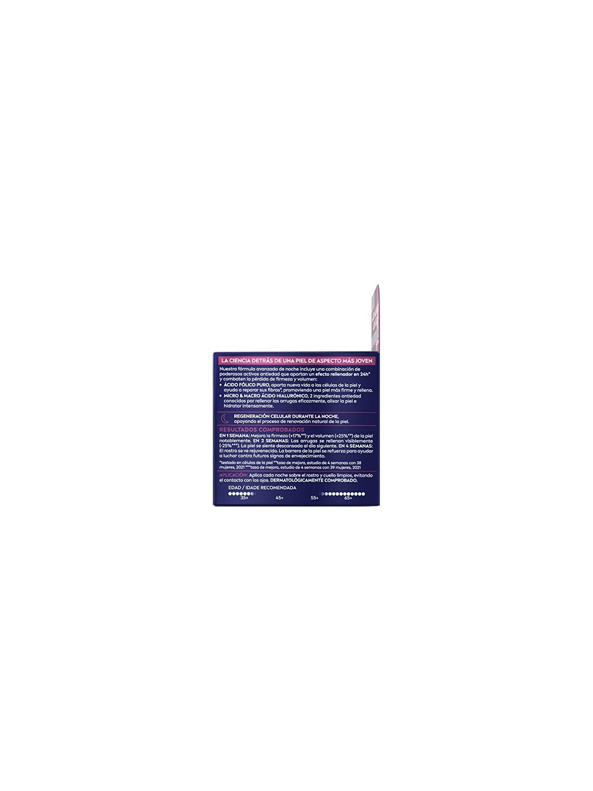 Nivea CELLULAR FILLER crema notte con acido ialuronico e folico 50ml donna