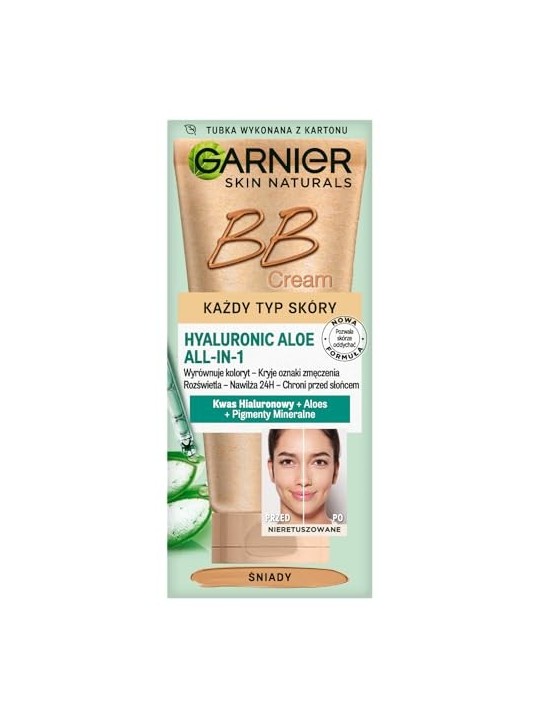 Crema BB idratante GARNIER Hyaluronic Aloe All-In-1 per tutti i tipi di pelle