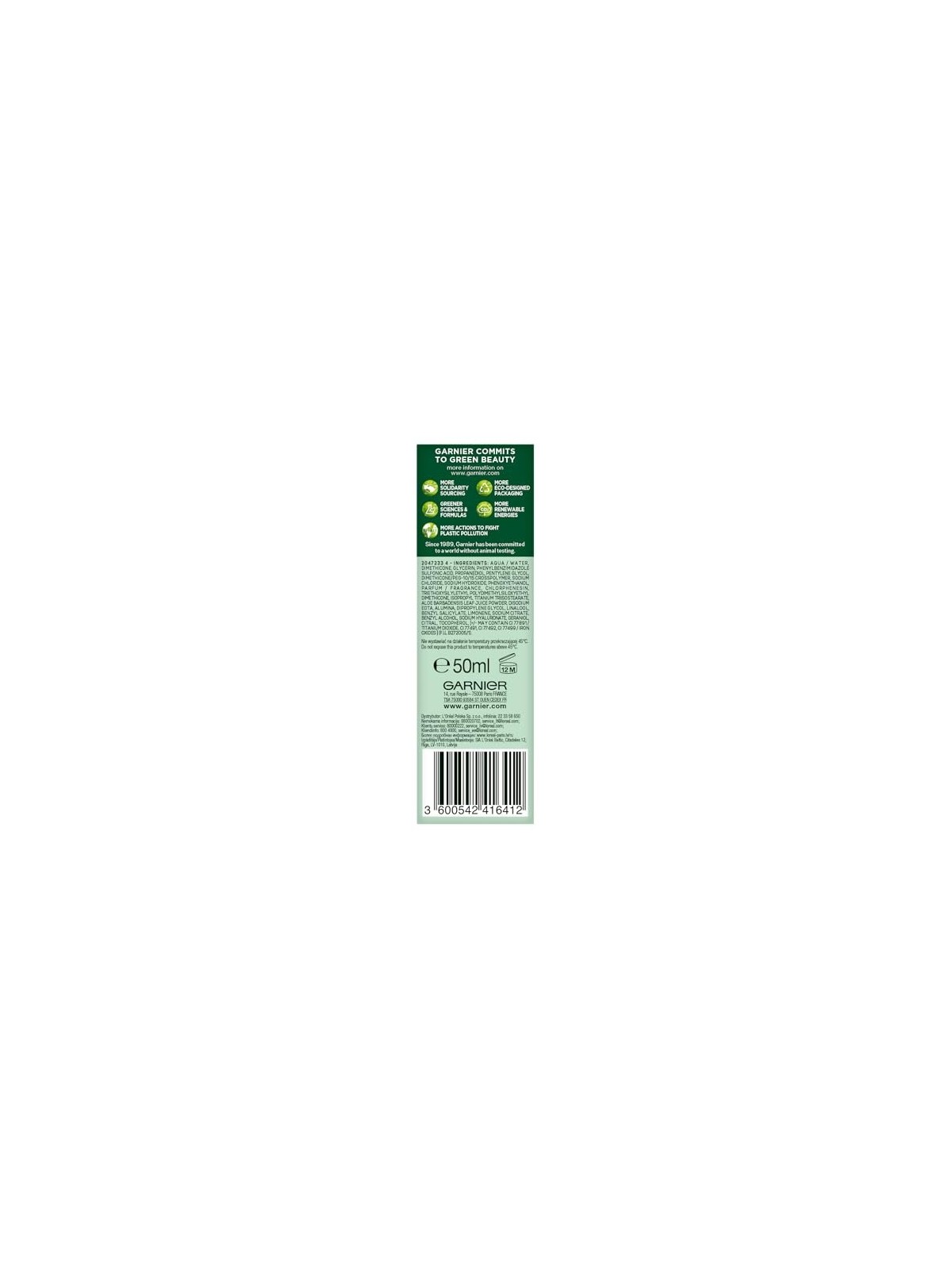 Crema BB idratante GARNIER Hyaluronic Aloe All-In-1 per tutti i tipi di pelle