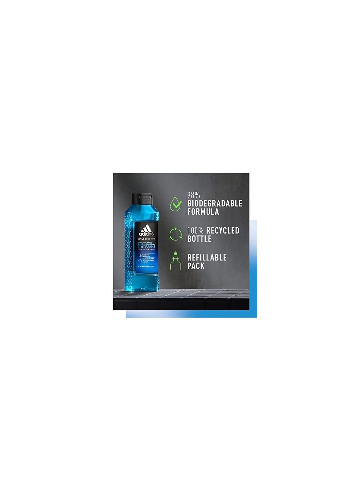 Adidas Gel doccia rinfrescante uomo 400ml