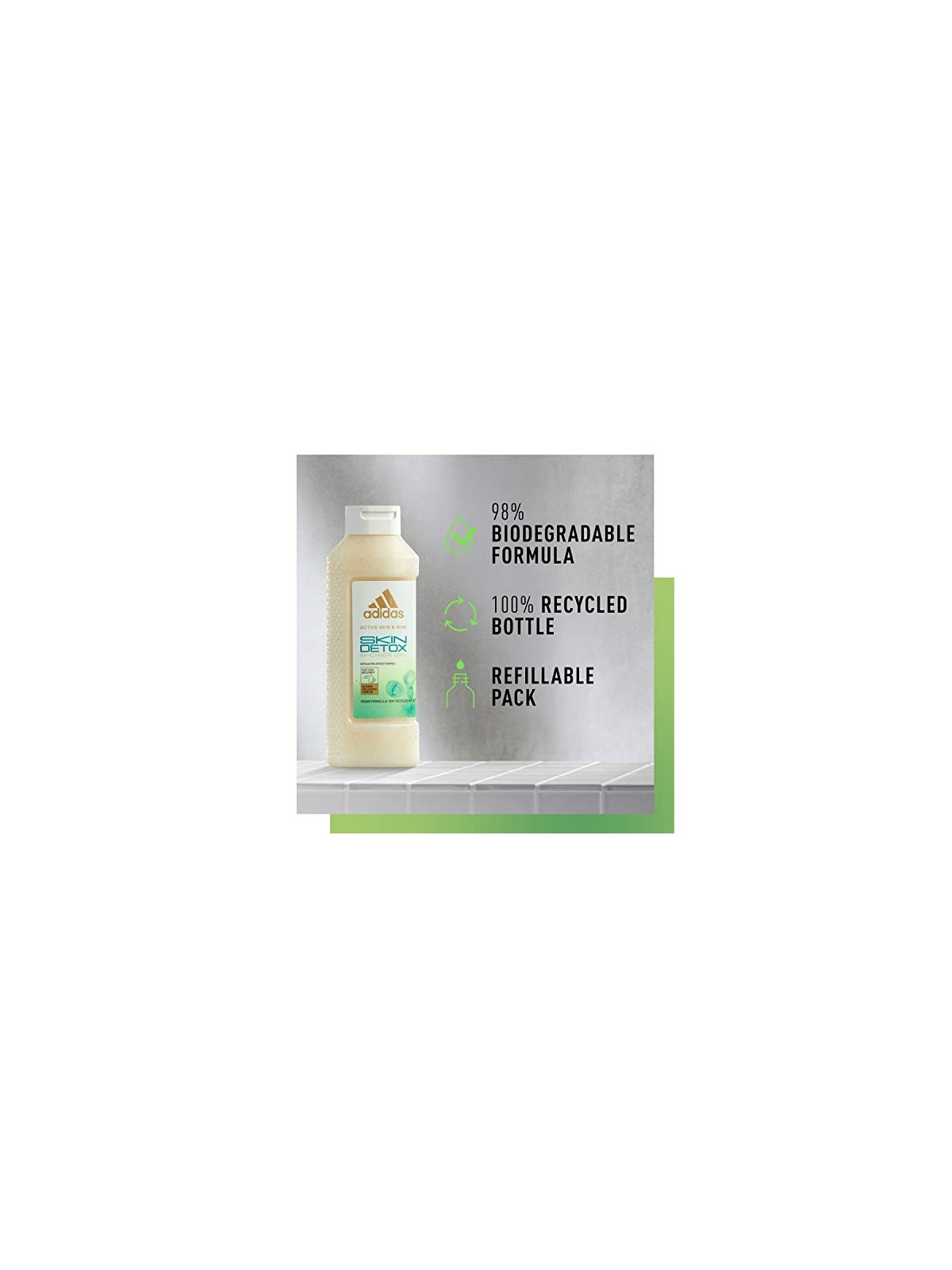 Adidas Gel doccia disintossicante per la pelle donna 250ml