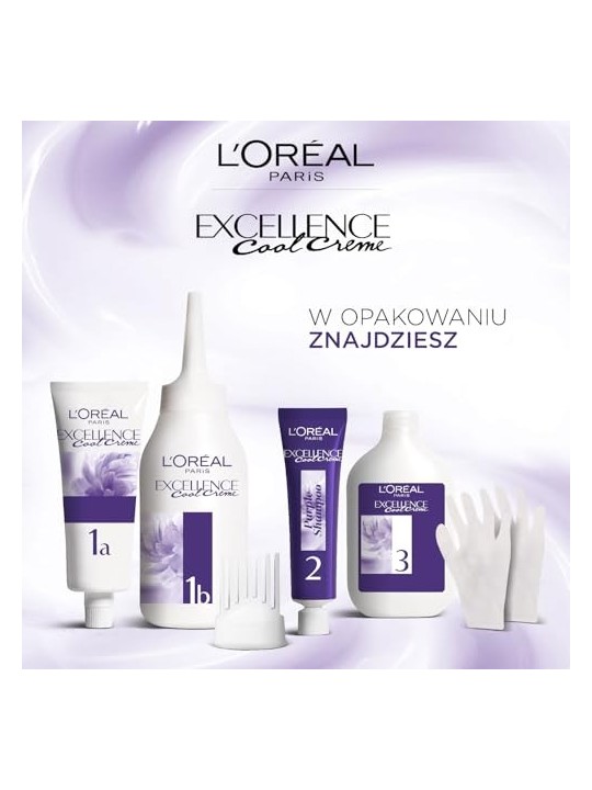 Tintura per capelli Excellence Cool Creme 511 Ultra Ash Marrone Chiaro