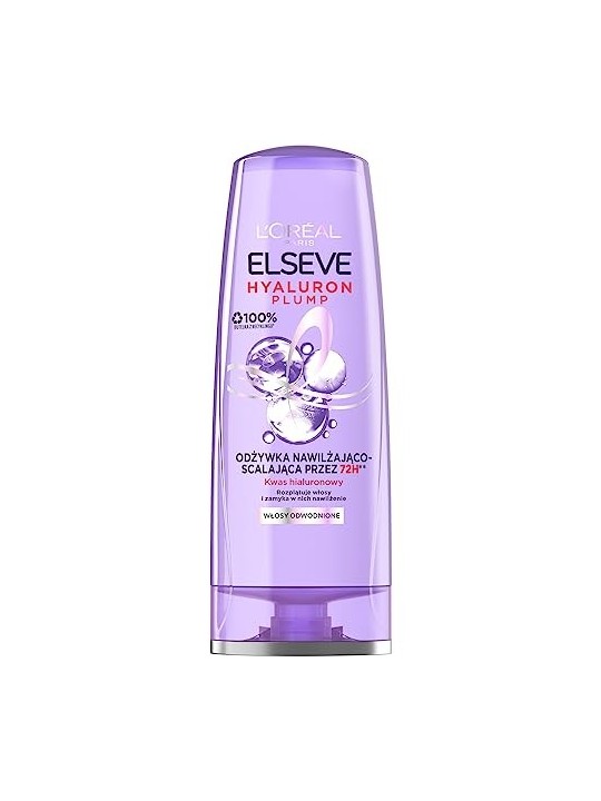 LOREAL Elseve Hyaluron Plump balsamo idratante e ridimensionante per capelli disidratati 200ml