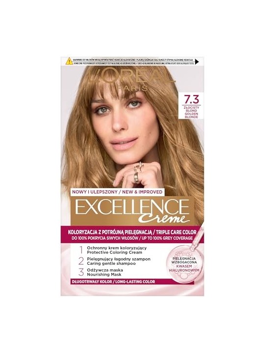 Tintura per capelli Excellence Creme 7.3 Biondo Dorato