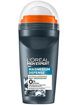 LOREAL Men Expert Magnesium Defense deodorante ipoallergenico Roll-On 50ml