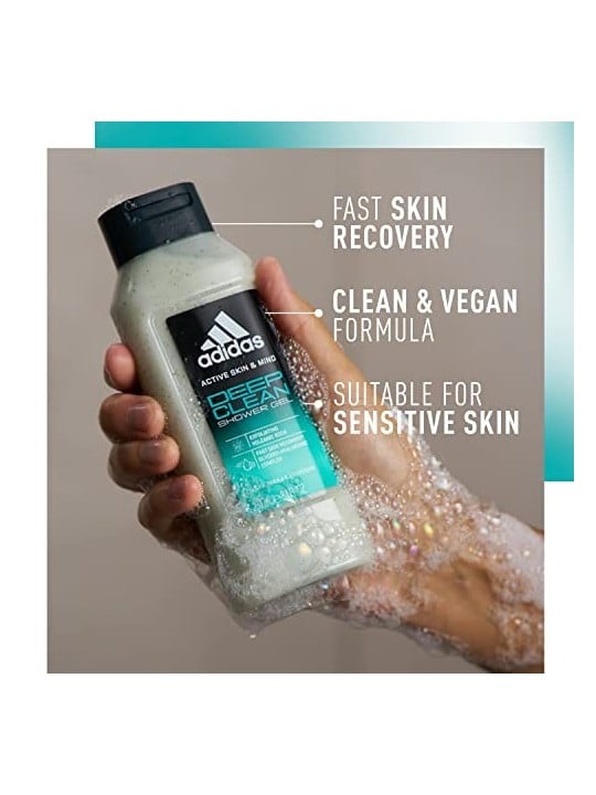 Adidas Gel doccia Deep Clean uomo 400ml