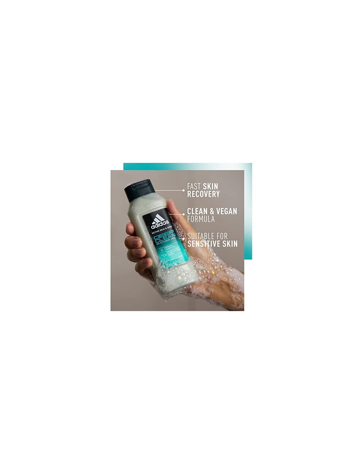 Adidas Gel doccia Deep Clean uomo 400ml