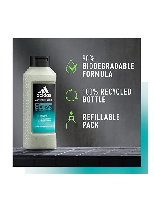 Adidas Gel doccia Deep Clean uomo 400ml