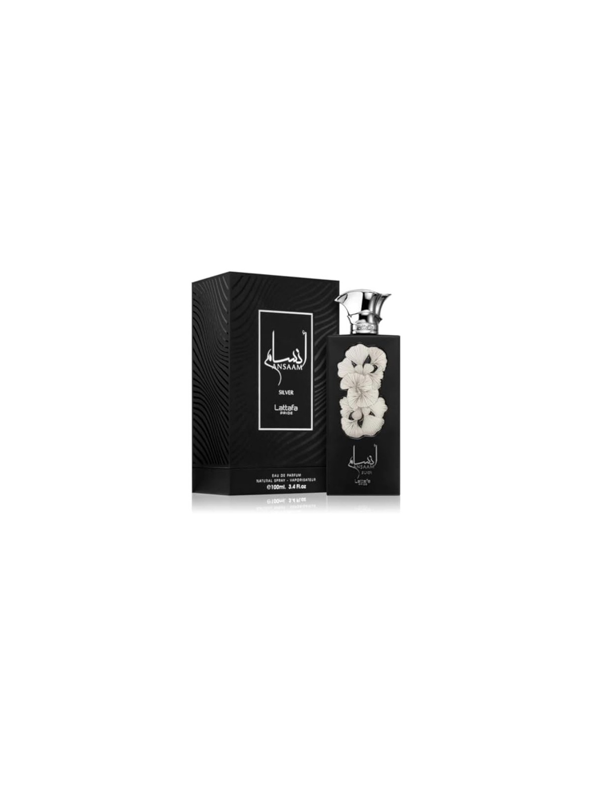 Lattafa Perfumes Ansaam Silver Unisex EDP Spray 100ml