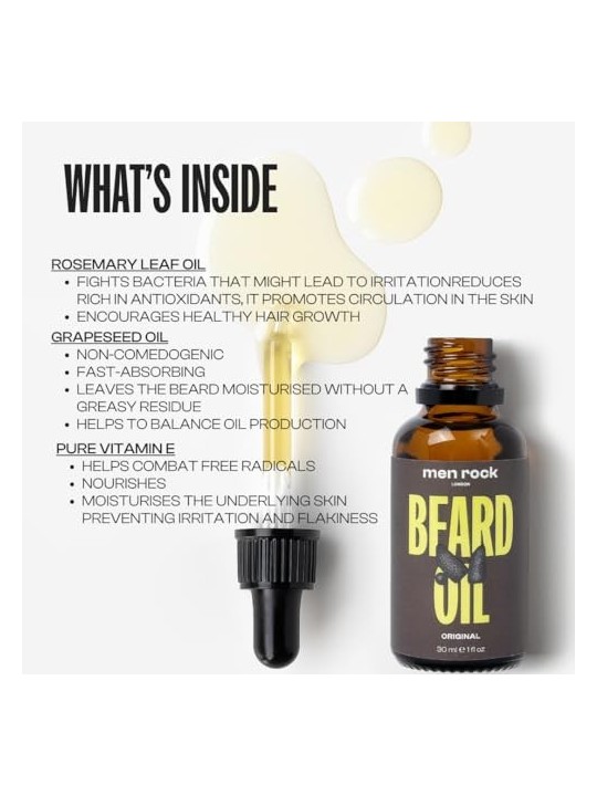 MenRock Original Beard Oil for Men