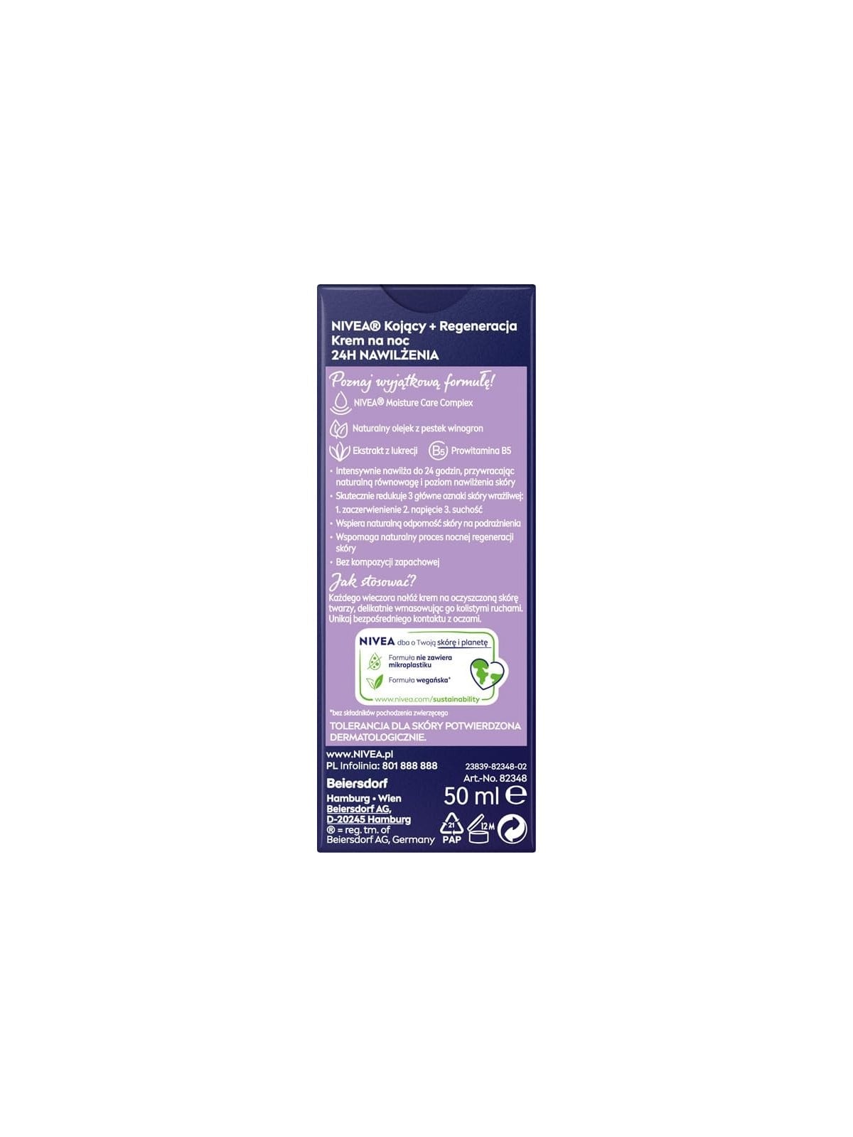 NIVEA Crema viso lenitiva e rigenerante 50ml