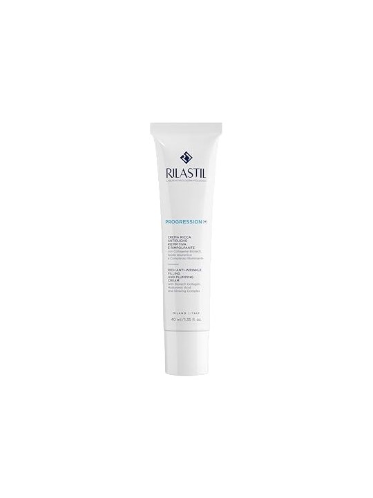 Crema ricca rimpolpante anti-rughe Rilastil PROGRESSION 40ml