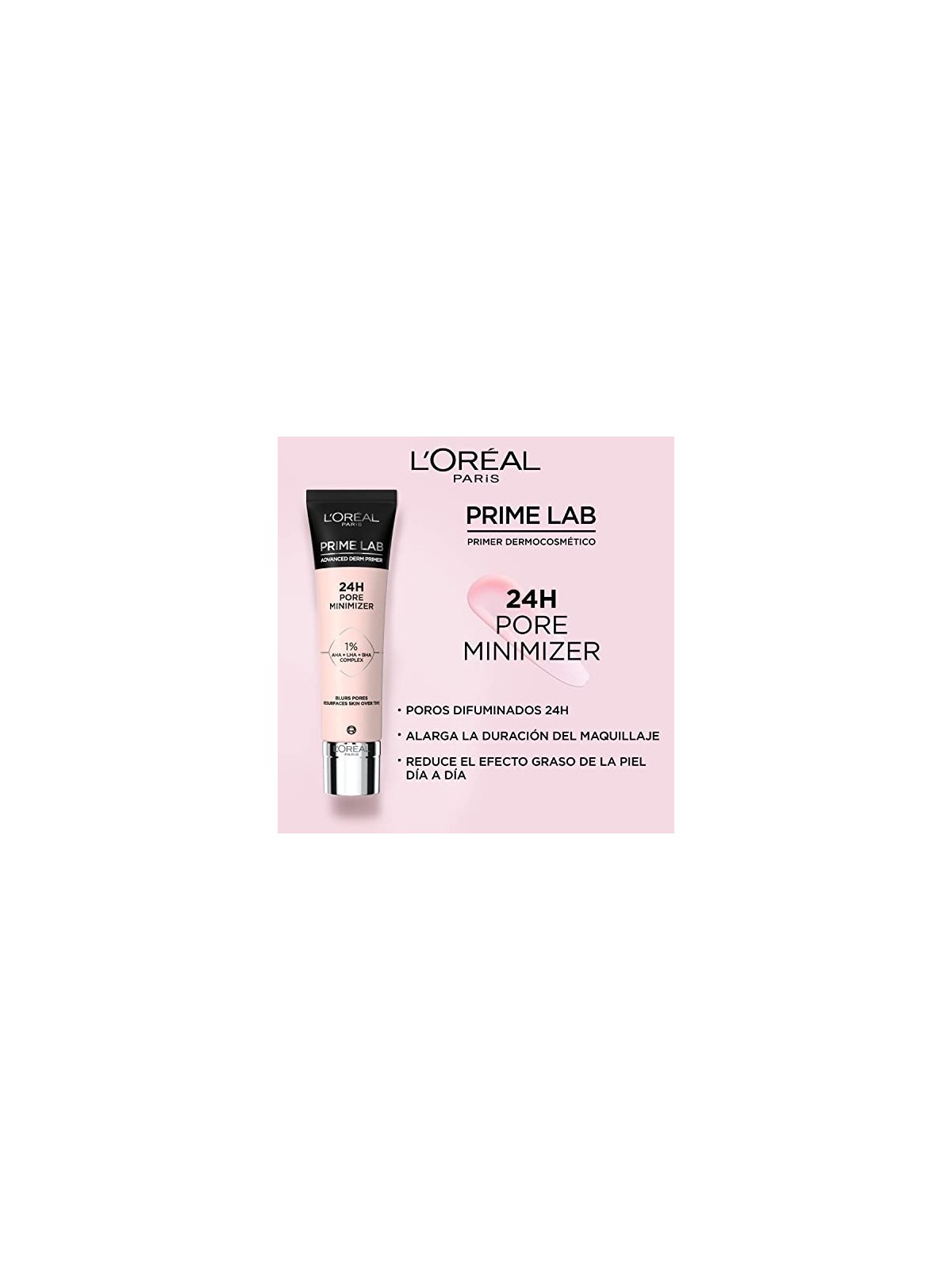 LOrï¿½ï¿½al Prime Lab 24H minimizzatore dei pori donna 30ml