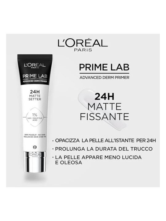 L'Orï¿½ï¿½al Prime Lab 24H Setter opaco donna 30ml