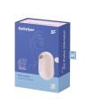 SATISFYER Pro to Go 2 Vibratore Doppio Impulso Aereo Beige 1un Donna