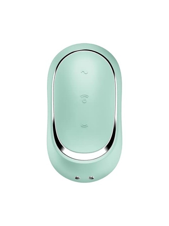 Satisfyer Pro to Go 2 Vibratore Doppio Air Pulse Menta