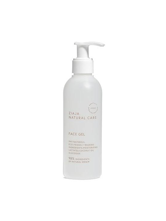 Ziaja Natural Care Face Gel Gel detergente per il viso donna 190ml
