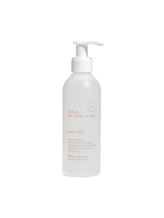 Ziaja Natural Care Face Gel Gel detergente per il viso donna 190ml