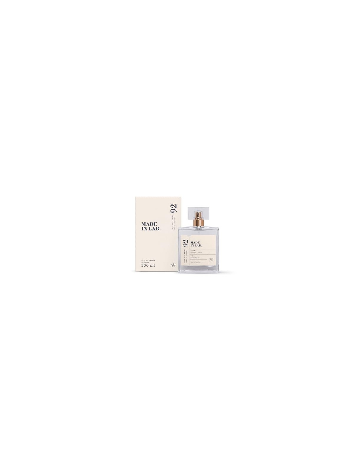 MADE IN LAB 92 Donna Eau de parfum spray 100ml