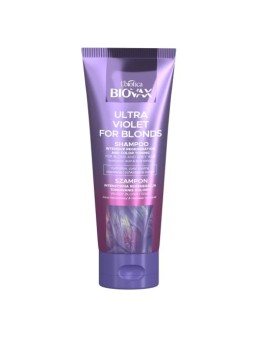 LBIOTICA Biovax Ultra Violet For Blonds Shampoo shampoo tonificante intensamente rigenerante per capelli biondi e grigi 200ml