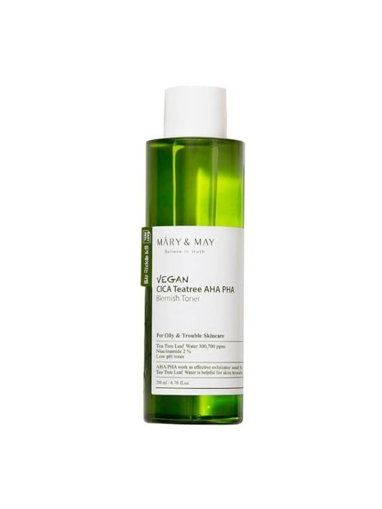 Tonico per imperfezioni CICA TeaTree AHA PHA donna 200ml