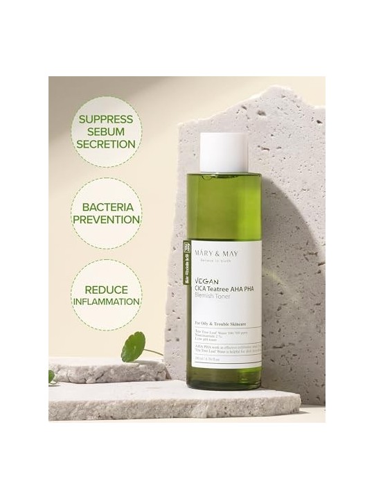 Tonico per imperfezioni CICA TeaTree AHA PHA donna 200ml