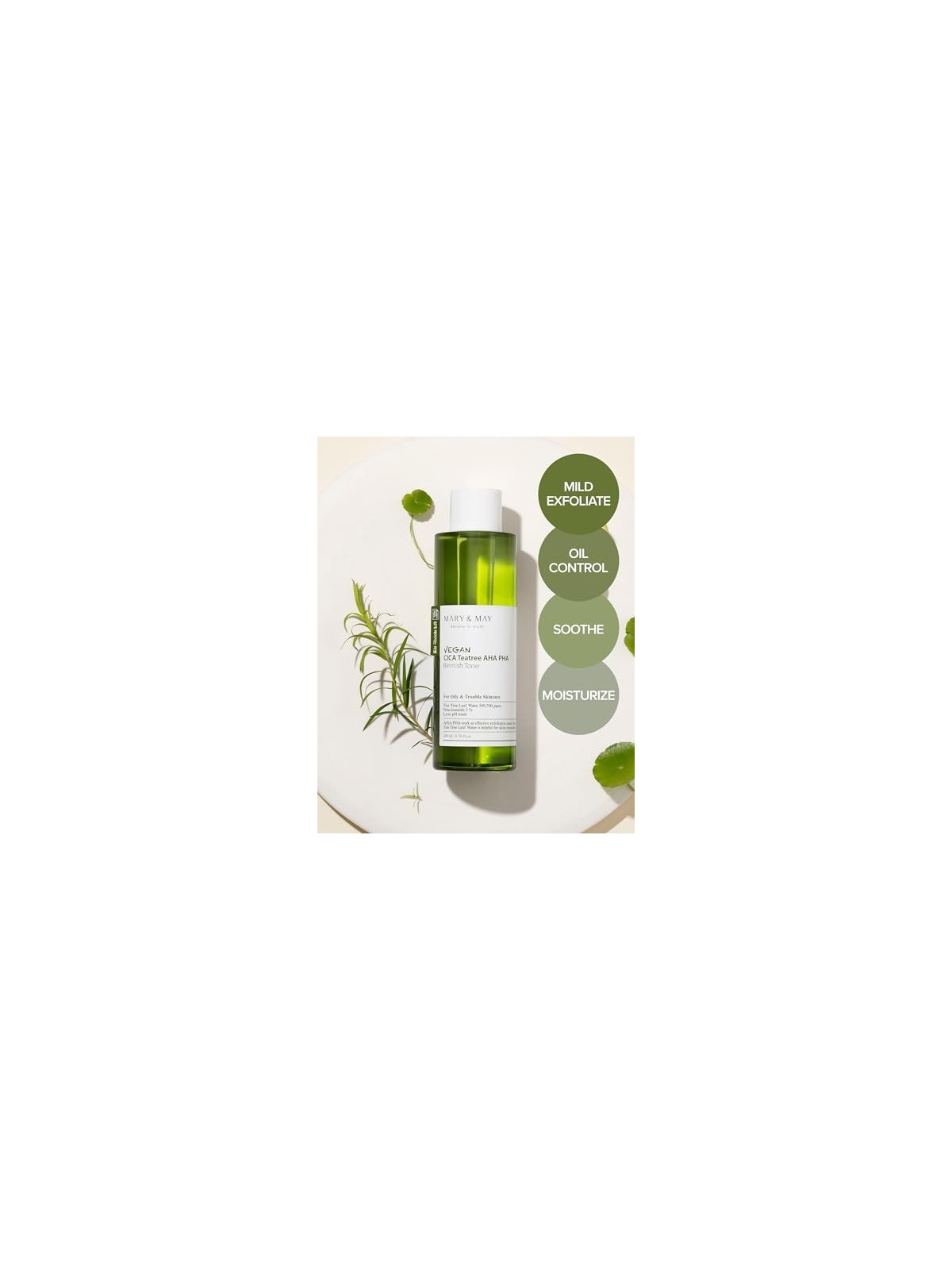 Tonico per imperfezioni CICA TeaTree AHA PHA donna 200ml