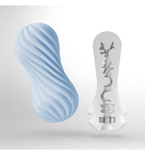 TENGA Flex II Bubbly Masturbatore maschile Blue