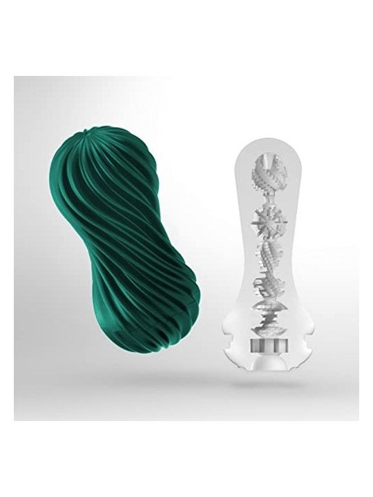 Masturbatore maschile TENGA Flex II Fizzy Green
