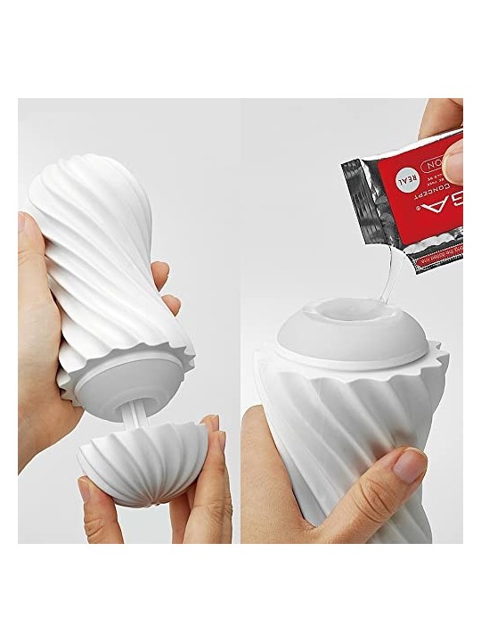 Masturbatore maschile TENGA Flex II Fizzy Green