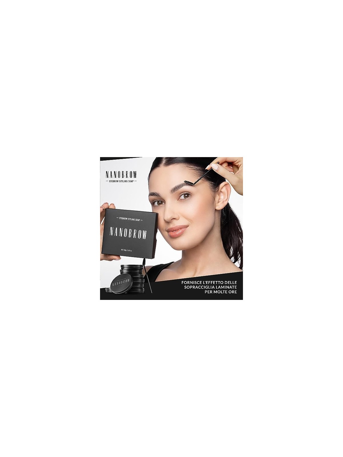 Nanobrow Sapone per sopracciglia 300g