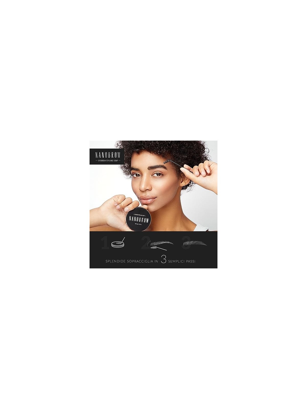 Nanobrow Sapone per sopracciglia 300g