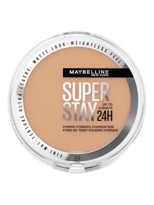 Maybelline SUPERSTAY 24H polverefondotinta ibrida 48 9 gr donna