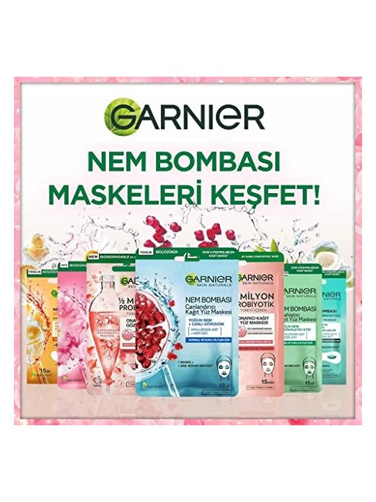 Maschera in tessuto riparatrice GARNIER Skin Naturals 220g