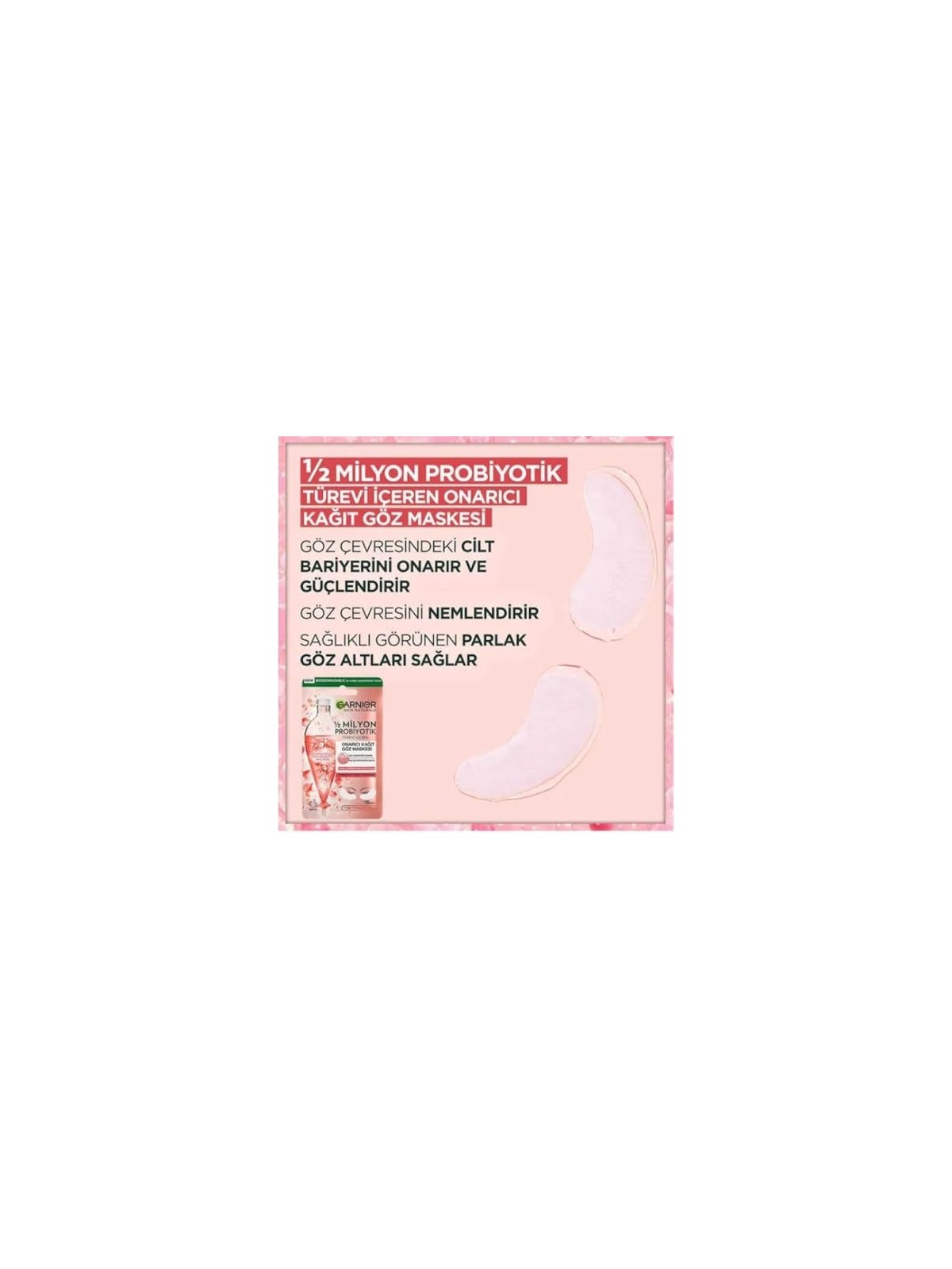 Maschera occhi riparatrice GARNIER Skin Naturals 60g