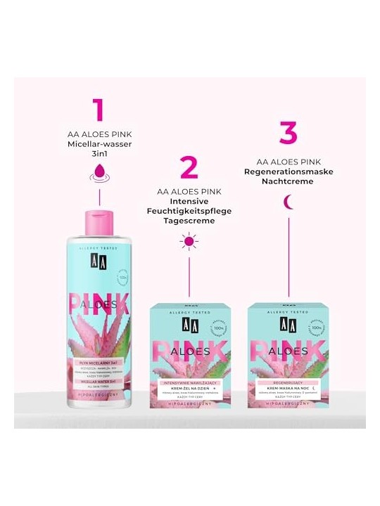 AA Pink cremagel giorno idratante intensiva