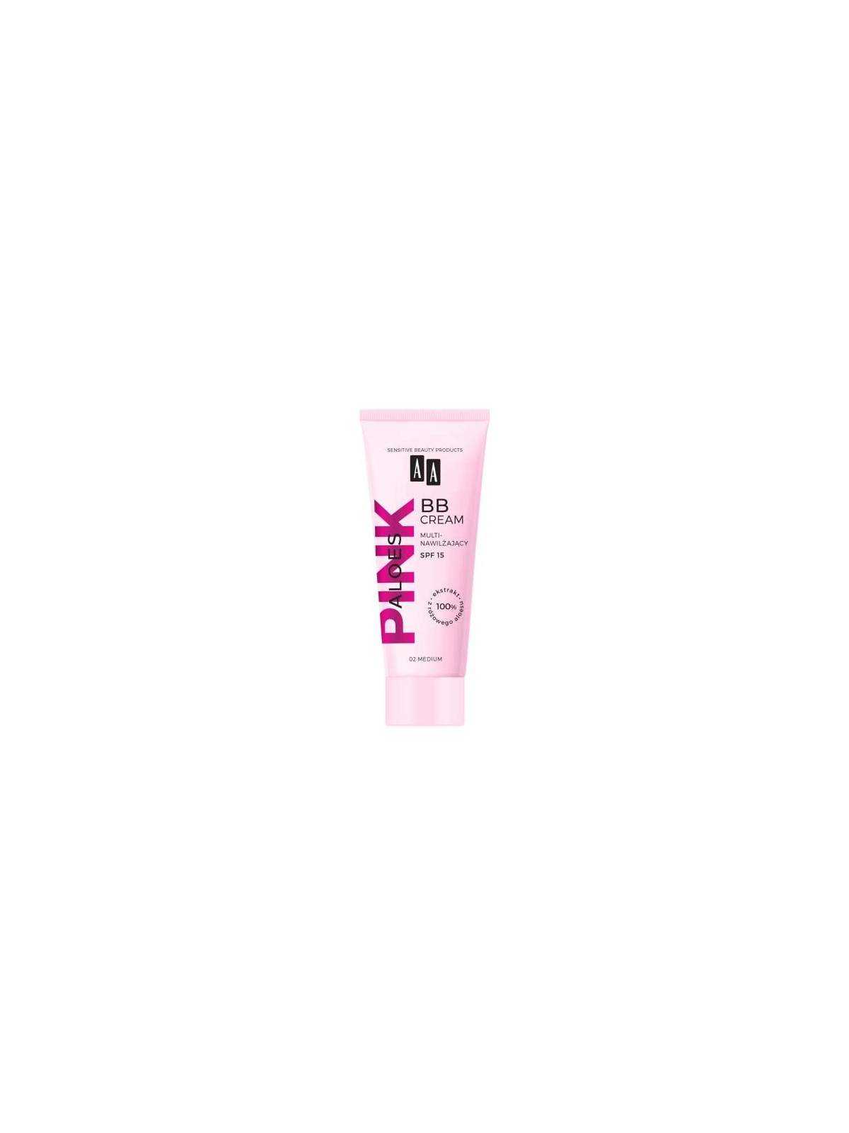 BB Cream Multiidratante 02 Medium AA Aloes Pink